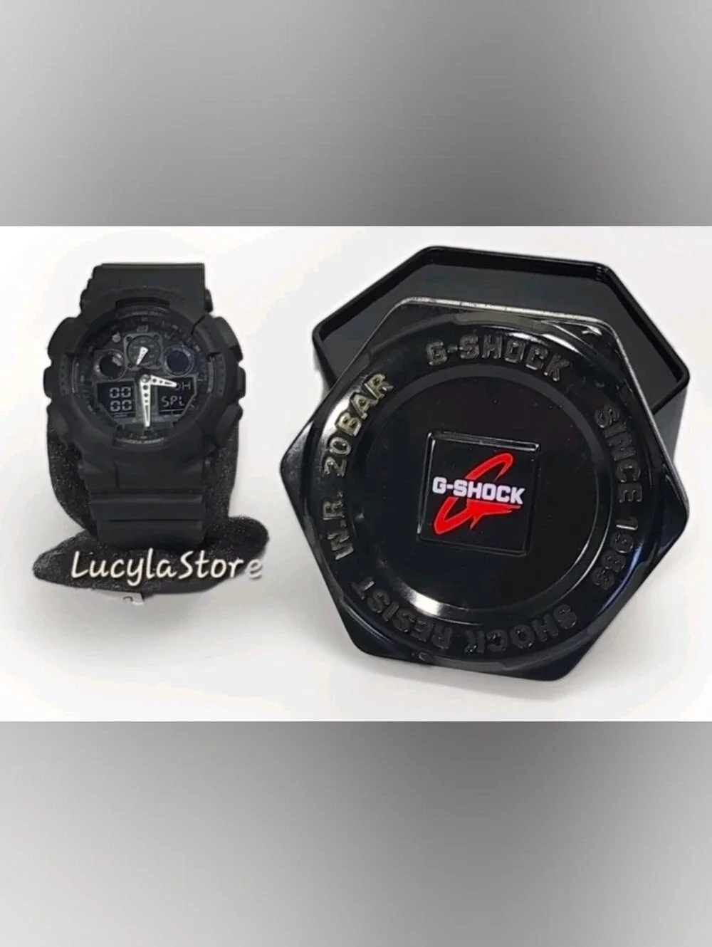 Casio G-shock GA100-1A1 Black Matte Men's Watch - New with tag and Box